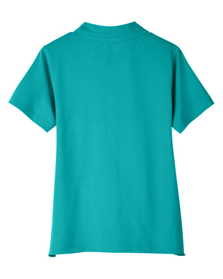 UltraClub Ladies' Lakeshore Stretch Cotton Performance Polo UltraClub