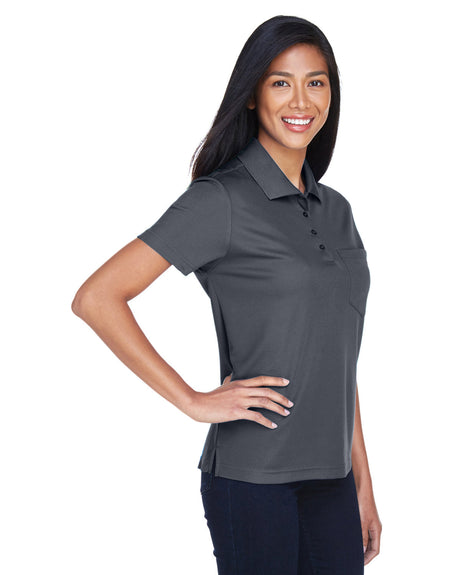 CORE365 Ladies' Origin Performance Piqué Polo with Pocket CORE365