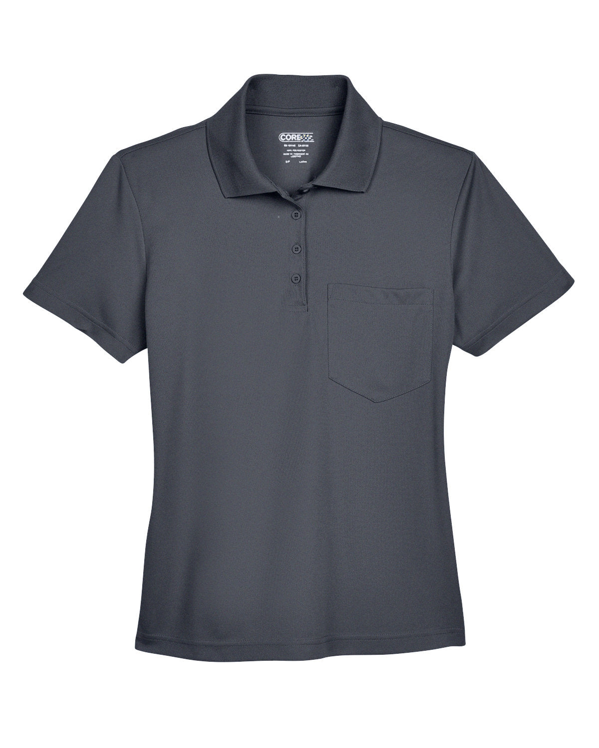 CORE365 Ladies' Origin Performance Piqué Polo with Pocket CORE365