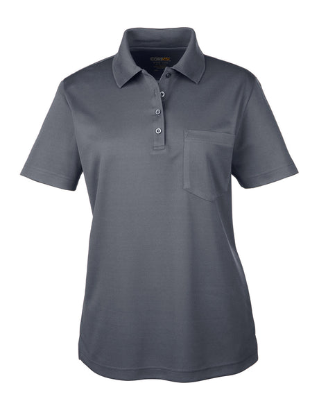 CORE365 Ladies' Origin Performance Piqué Polo with Pocket CORE365