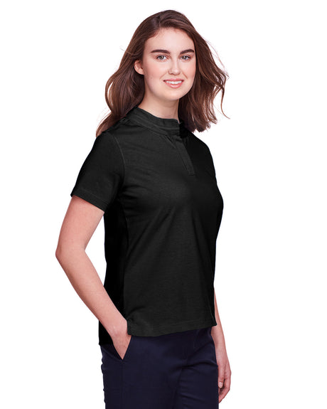 UltraClub Ladies' Lakeshore Stretch Cotton Performance Polo UltraClub