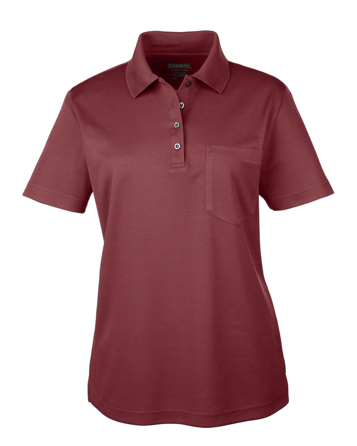 CORE365 Ladies' Origin Performance Piqué Polo with Pocket CORE365