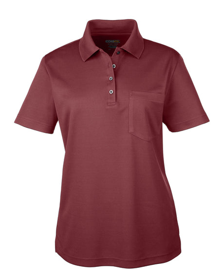 CORE365 Ladies' Origin Performance Piqué Polo with Pocket CORE365