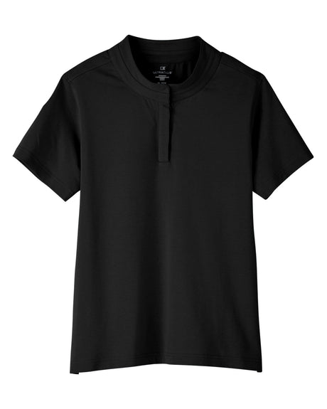 UltraClub Ladies' Lakeshore Stretch Cotton Performance Polo UltraClub