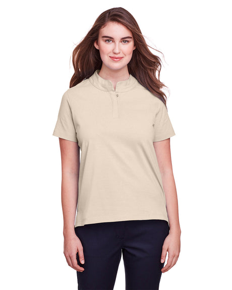 UltraClub Ladies' Lakeshore Stretch Cotton Performance Polo UltraClub