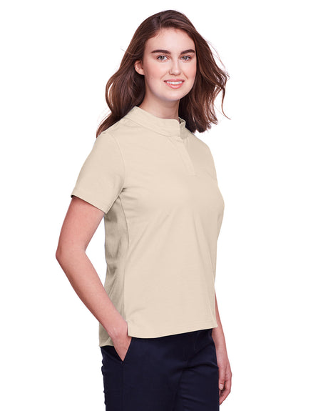 UltraClub Ladies' Lakeshore Stretch Cotton Performance Polo UltraClub