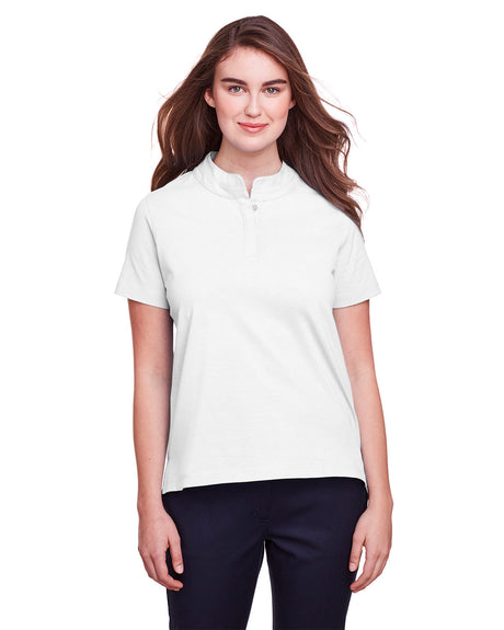 UltraClub Ladies' Lakeshore Stretch Cotton Performance Polo UltraClub