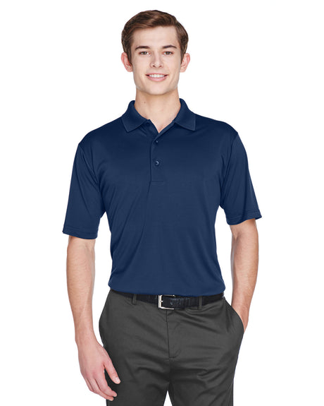 UltraClub Men's Cool & Dry 8-Star Elite Performance Interlock Polo UltraClub