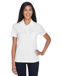 CORE365 Ladies' Origin Performance Piqué Polo with Pocket CORE365