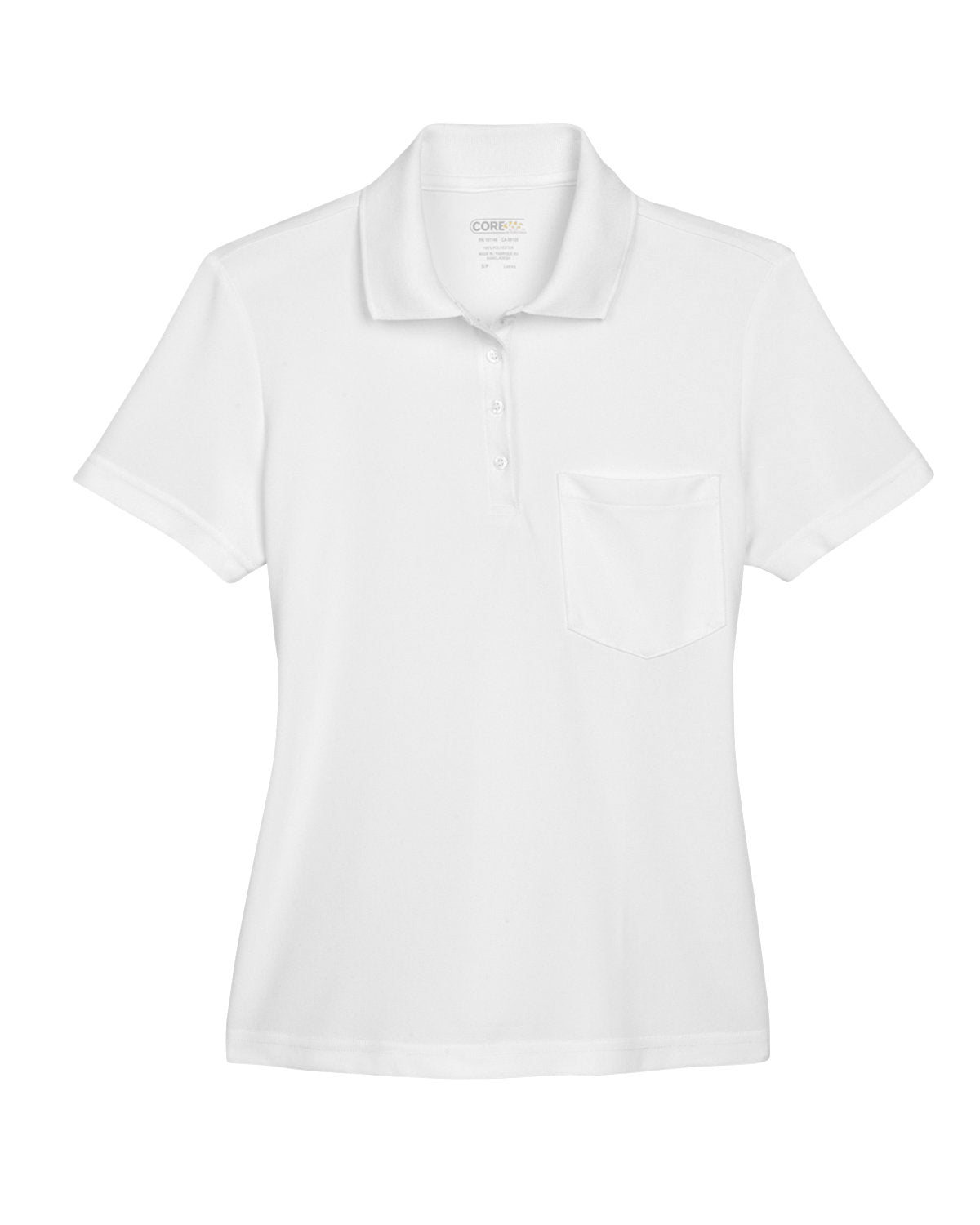 CORE365 Ladies' Origin Performance Piqué Polo with Pocket CORE365