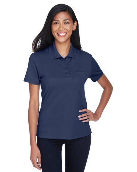 CORE365 Ladies' Origin Performance Piqué Polo with Pocket CORE365