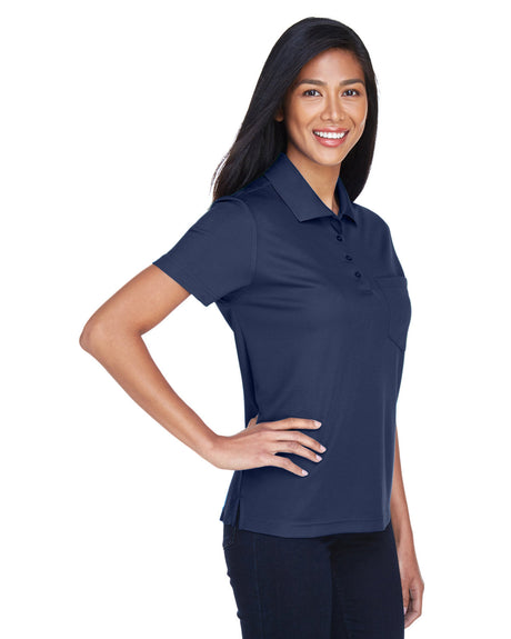 CORE365 Ladies' Origin Performance Piqué Polo with Pocket CORE365