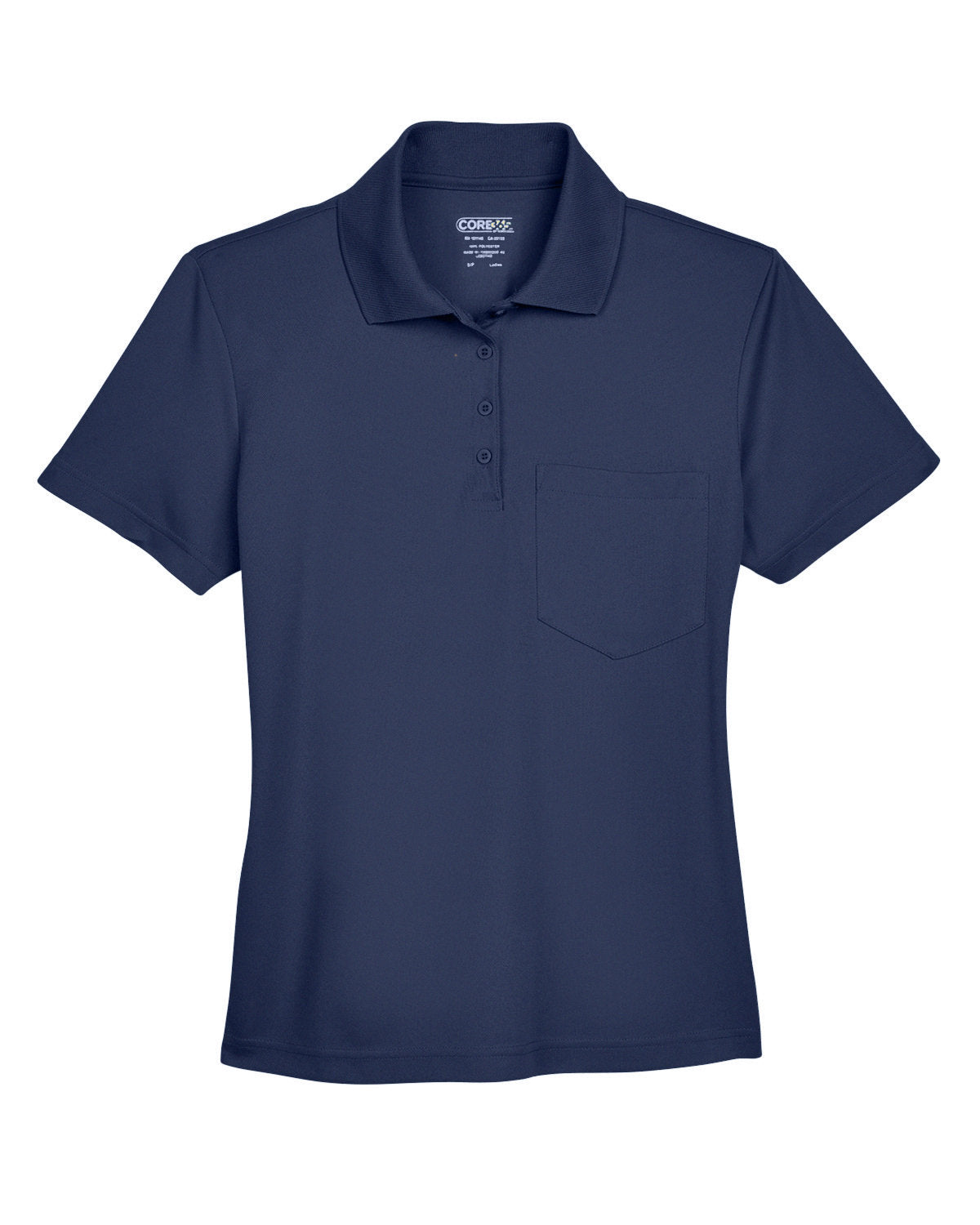 CORE365 Ladies' Origin Performance Piqué Polo with Pocket CORE365