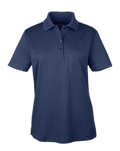 CORE365 Ladies' Origin Performance Piqué Polo with Pocket CORE365
