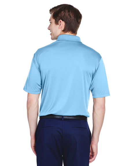 UltraClub Men's Cool & Dry 8-Star Elite Performance Interlock Polo UltraClub