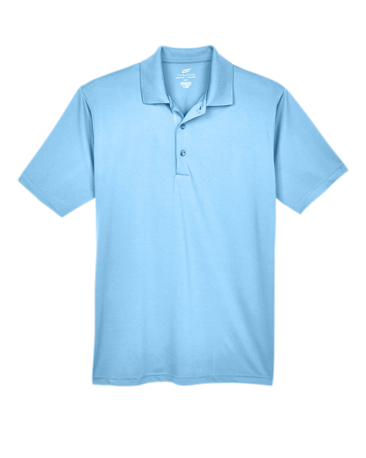 UltraClub Men's Cool & Dry 8-Star Elite Performance Interlock Polo UltraClub