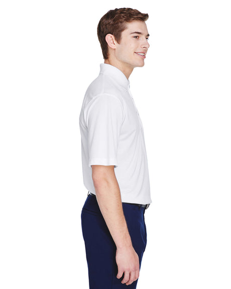 UltraClub Men's Cool & Dry 8-Star Elite Performance Interlock Polo UltraClub