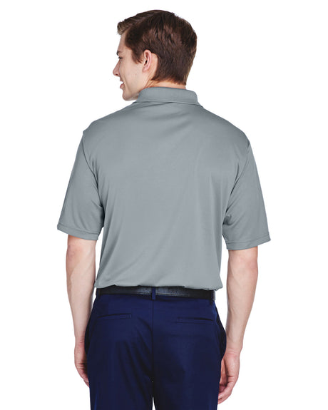 UltraClub Men's Cool & Dry 8-Star Elite Performance Interlock Polo UltraClub