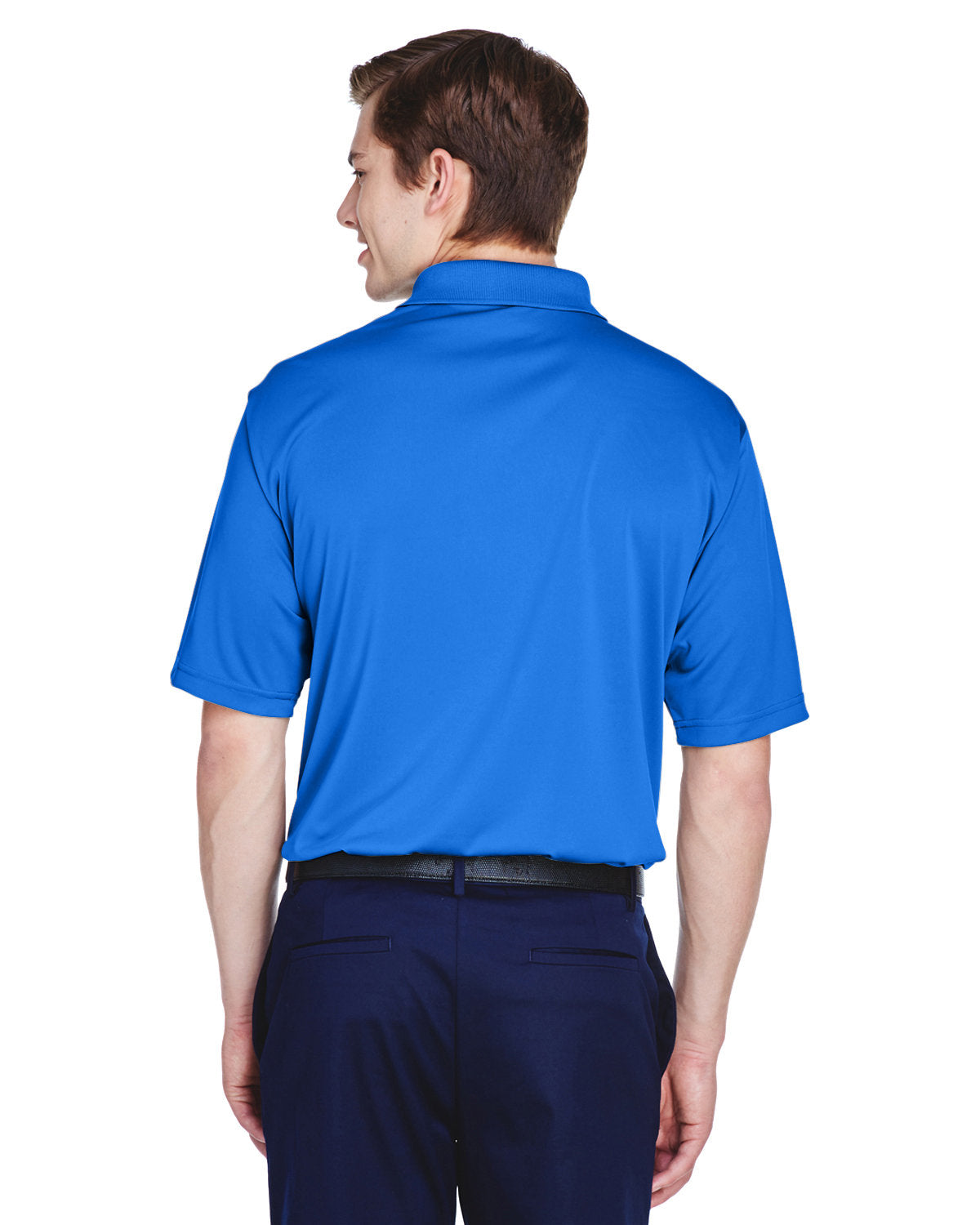 UltraClub Men's Cool & Dry 8-Star Elite Performance Interlock Polo UltraClub