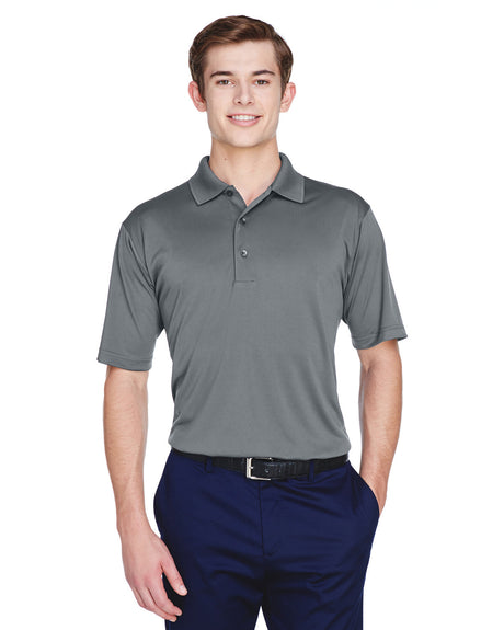 UltraClub Men's Cool & Dry 8-Star Elite Performance Interlock Polo UltraClub