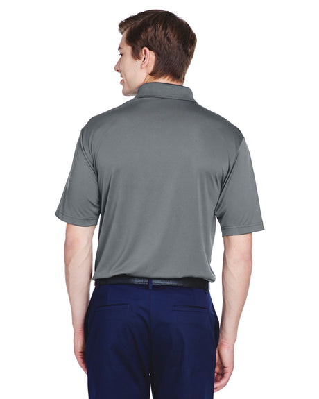 UltraClub Men's Cool & Dry 8-Star Elite Performance Interlock Polo UltraClub