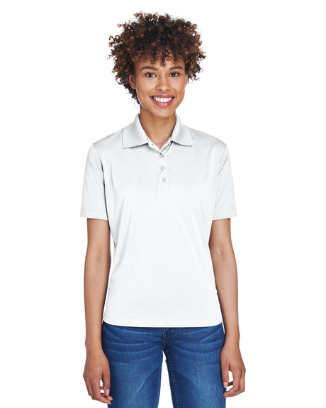 UltraClub Ladies' Cool & Dry 8-Star Elite Performance Interlock Polo Womens Apparel Shirts & Tops