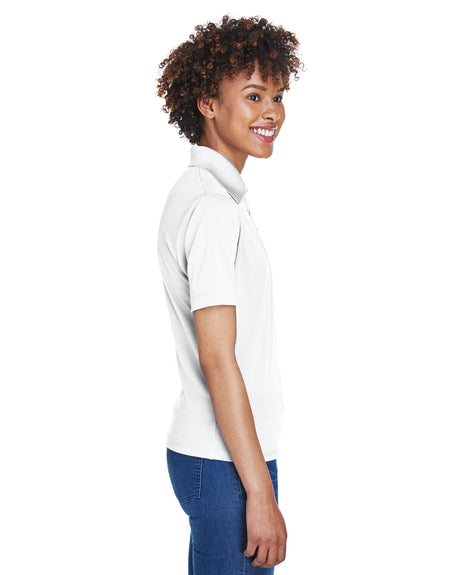 UltraClub Ladies' Cool & Dry 8-Star Elite Performance Interlock Polo Womens Apparel Shirts & Tops