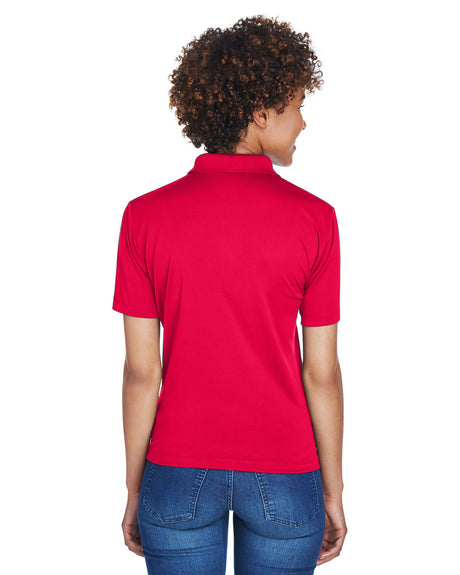UltraClub Ladies' Cool & Dry 8-Star Elite Performance Interlock Polo Womens Apparel Shirts & Tops