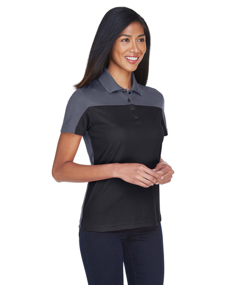 CORE365 Ladies' Balance Colorblock Performance Piqué Polo CORE365