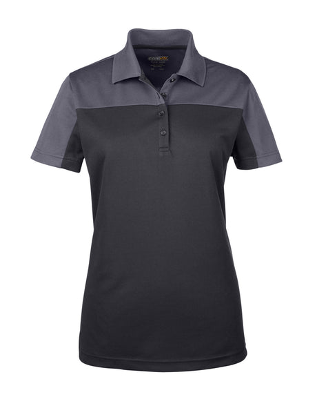 CORE365 Ladies' Balance Colorblock Performance Piqué Polo CORE365
