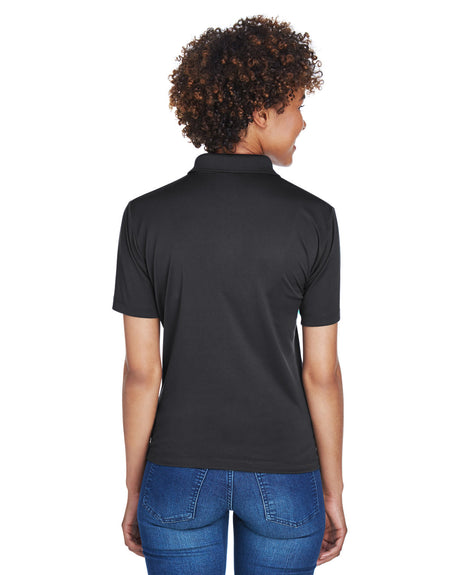 UltraClub Ladies' Cool & Dry 8-Star Elite Performance Interlock Polo Womens Apparel Shirts & Tops