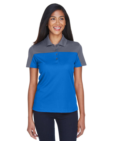 CORE365 Ladies' Balance Colorblock Performance Piqué Polo CORE365