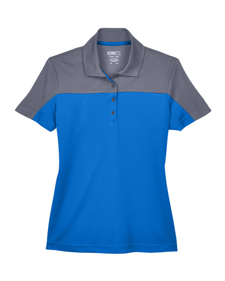 CORE365 Ladies' Balance Colorblock Performance Piqué Polo CORE365