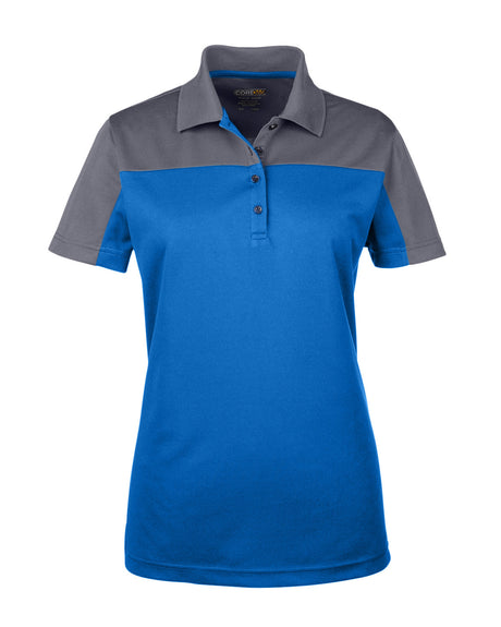 CORE365 Ladies' Balance Colorblock Performance Piqué Polo CORE365
