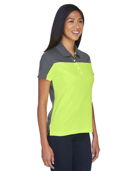 CORE365 Ladies' Balance Colorblock Performance Piqué Polo CORE365