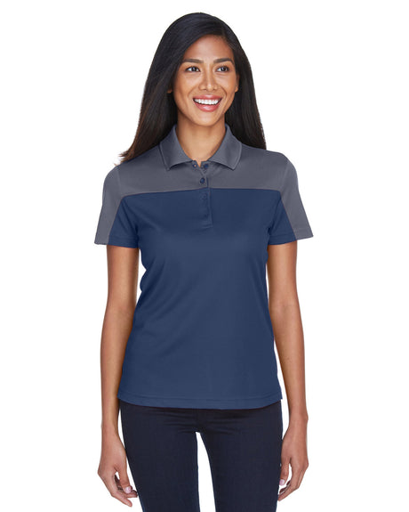 CORE365 Ladies' Balance Colorblock Performance Piqué Polo CORE365