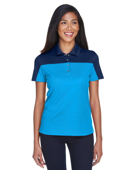 CORE365 Ladies' Balance Colorblock Performance Piqué Polo CORE365