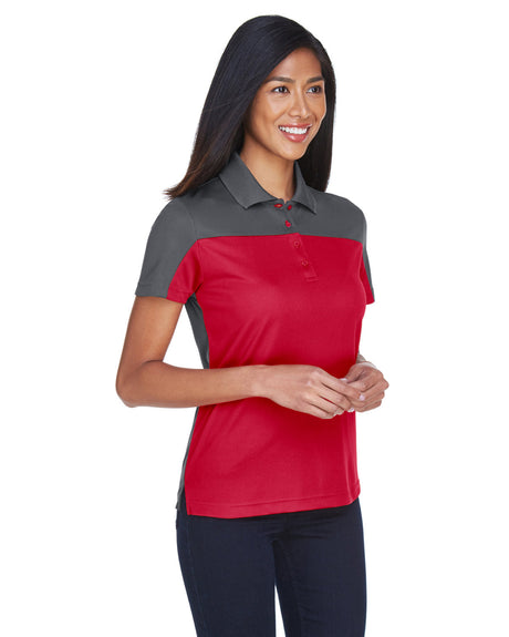 CORE365 Ladies' Balance Colorblock Performance Piqué Polo CORE365