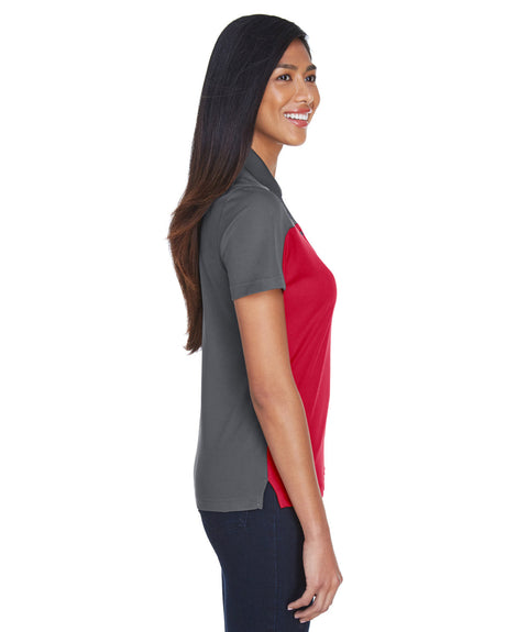 CORE365 Ladies' Balance Colorblock Performance Piqué Polo CORE365