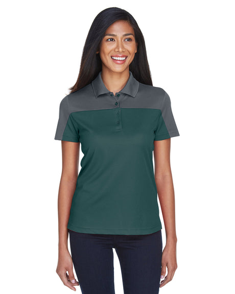 CORE365 Ladies' Balance Colorblock Performance Piqué Polo CORE365