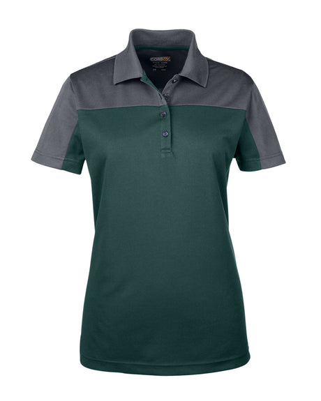 CORE365 Ladies' Balance Colorblock Performance Piqué Polo CORE365