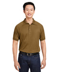 Harriton Men's Charge Snag and Soil Protect Polo Harriton