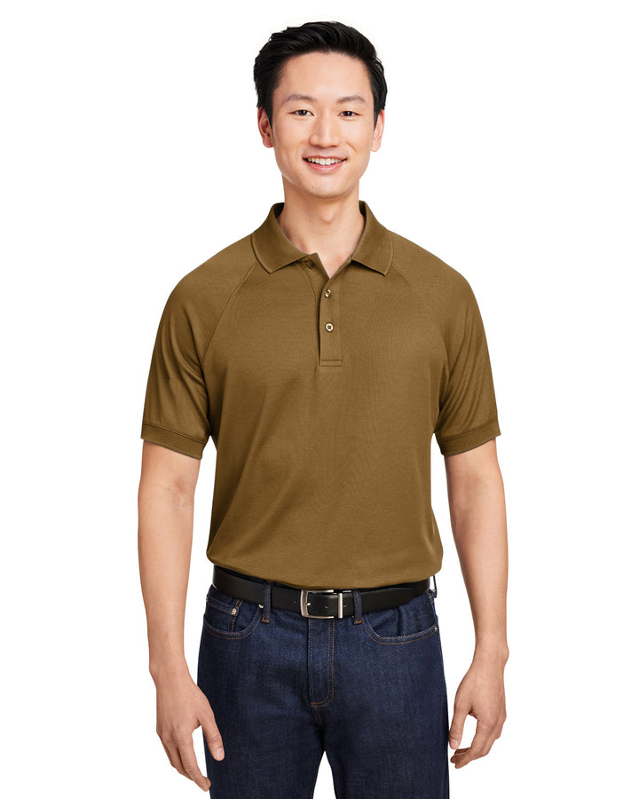 Harriton Men's Charge Snag and Soil Protect Polo Harriton