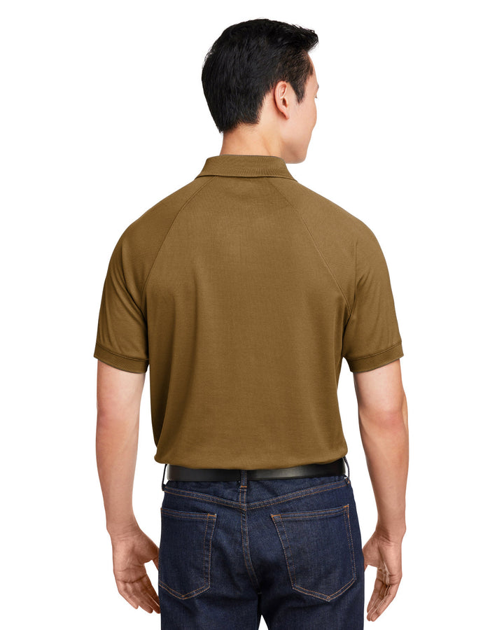 Harriton Men's Charge Snag and Soil Protect Polo Harriton