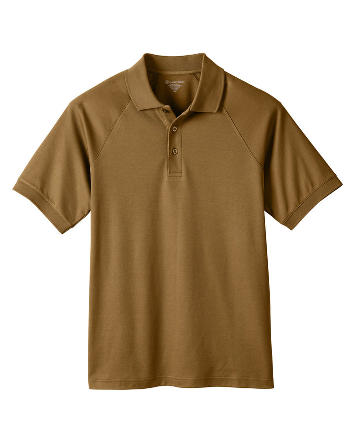 Harriton Men's Charge Snag and Soil Protect Polo Harriton