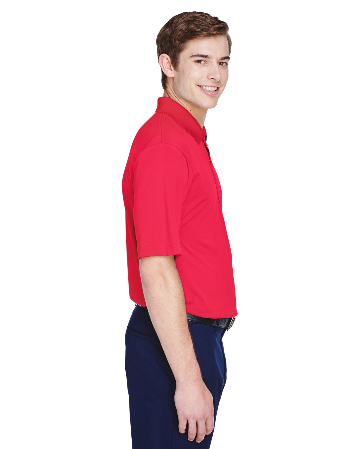 UltraClub Men's Cool & Dry 8-Star Elite Performance Interlock Polo UltraClub