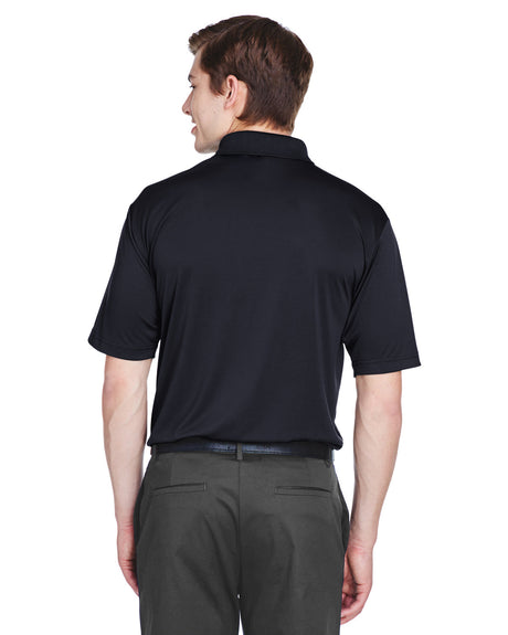 UltraClub Men's Cool & Dry 8-Star Elite Performance Interlock Polo UltraClub