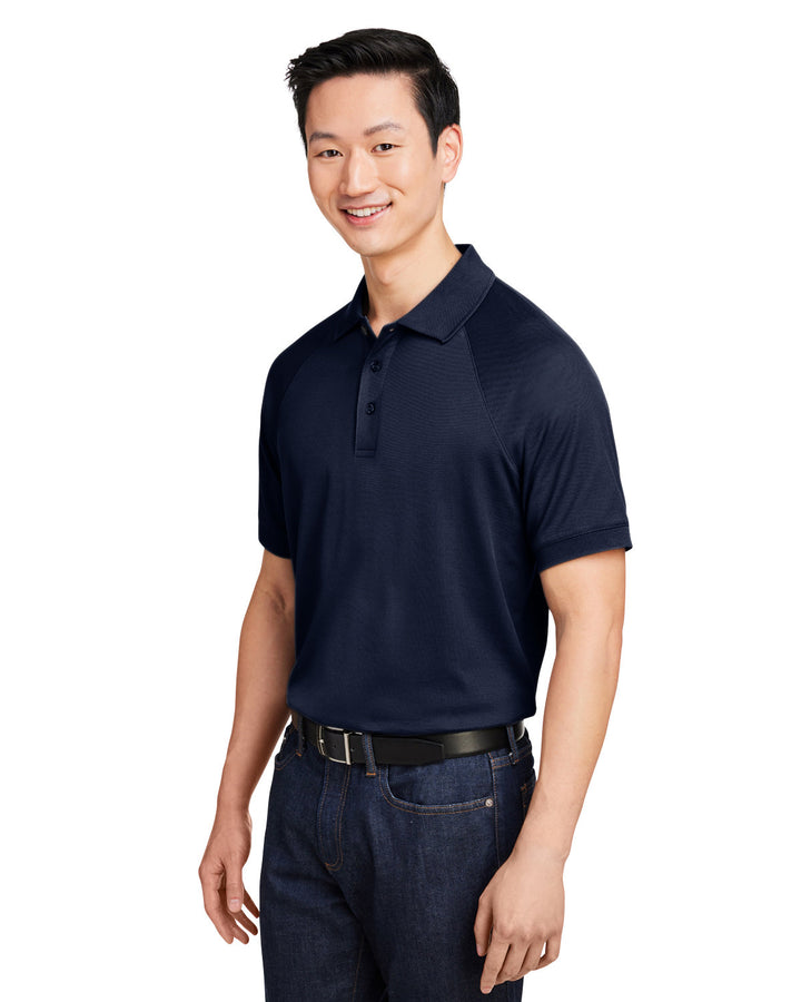 Harriton Men's Charge Snag and Soil Protect Polo Harriton