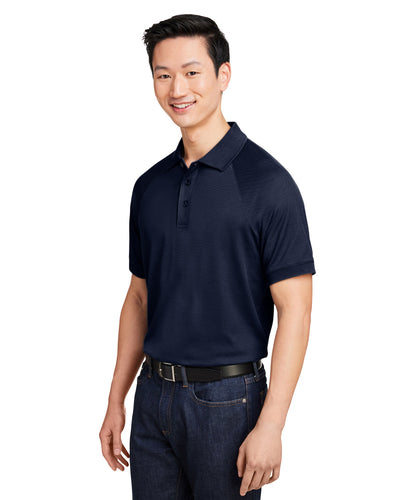 Harriton Men's Charge Snag and Soil Protect Polo