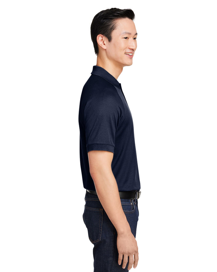 Harriton Men's Charge Snag and Soil Protect Polo Harriton
